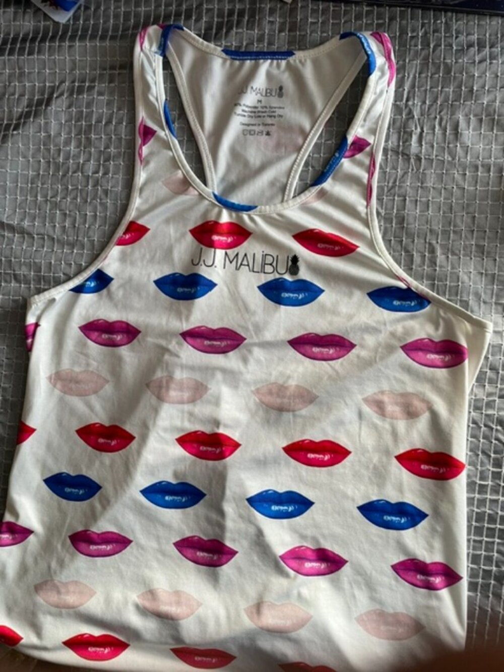 J.J. Malibu tank top new without tags size M
